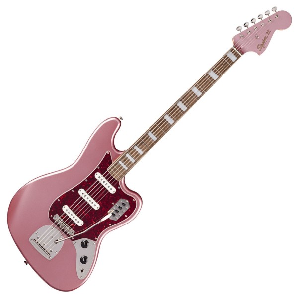 Squier FSR Classic Vibe Bass VI LRL, Burgundy Mist - front