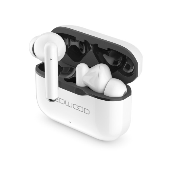 Ledwood Tws Capella Bluetooth Earphones 5.0, White - open 