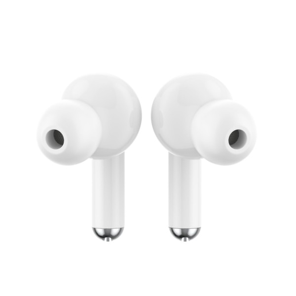 Ledwood Tws Capella Bluetooth Earphones 5.0, White- bud front 