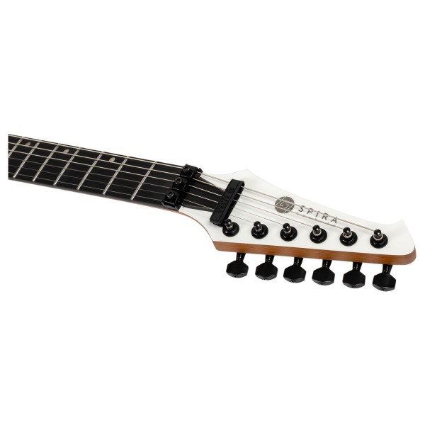 Spira Guitars SR-420 WH, White - headstock
