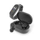 Ledwood Sports Park TWS Earphones and Activity Tracker Kepler, Black