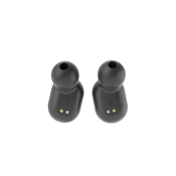 Ledwood Sports Park TWS Earphones + Activity Tracker Kepler, Black front 