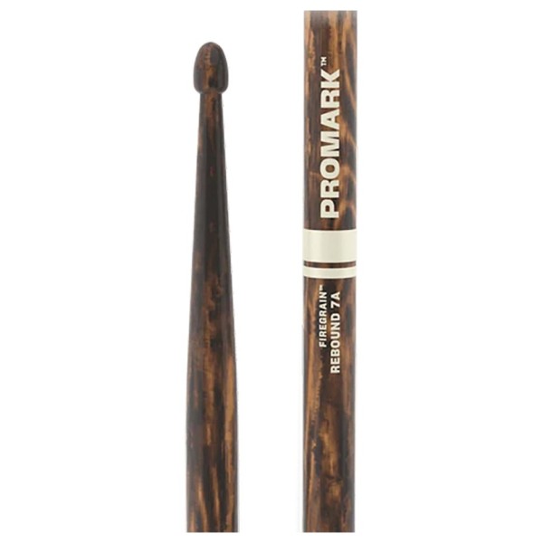 Promark Rebound 7A Firegrain Hickory Drumstick Acorn Wood Tip
