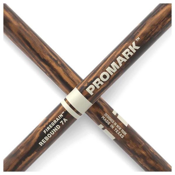 Promark Rebound 7A Firegrain Hickory Drumstick Acorn Wood Tip