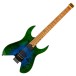Spira Guitars S-500 Headless, Green Burst
