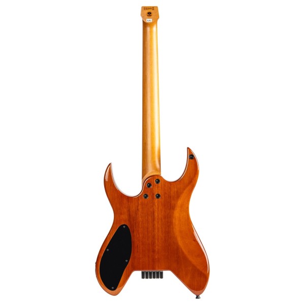 Spira Guitars S-500 Headless, Green Burst - back