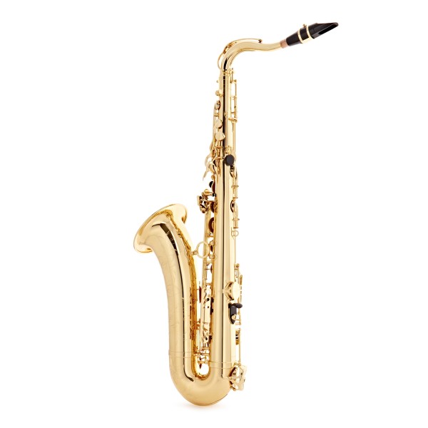 Selmer Paris Axos Tenor Saxophone Outfit, Gold Lacquer