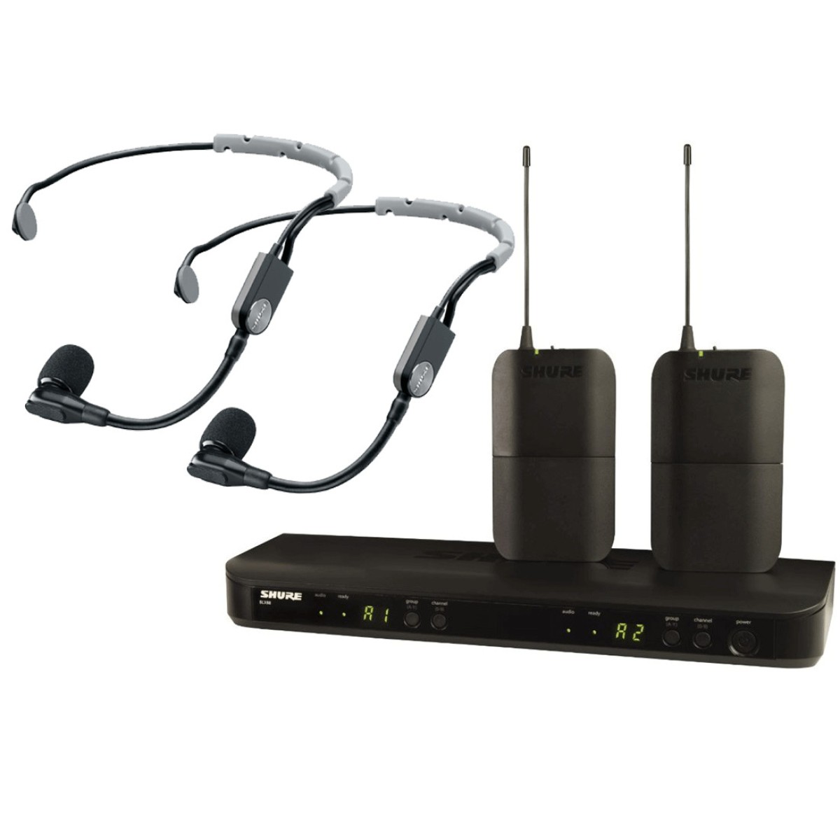 Click to view product details and reviews for Shure Blx188 Sm35 K3e Dual Wireless Headset System With 2 X Sm35.