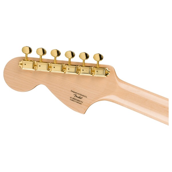 Squier Limited Edition Paranormal Troublemaker Telecaster Deluxe, Cadillac Green - headstock back 