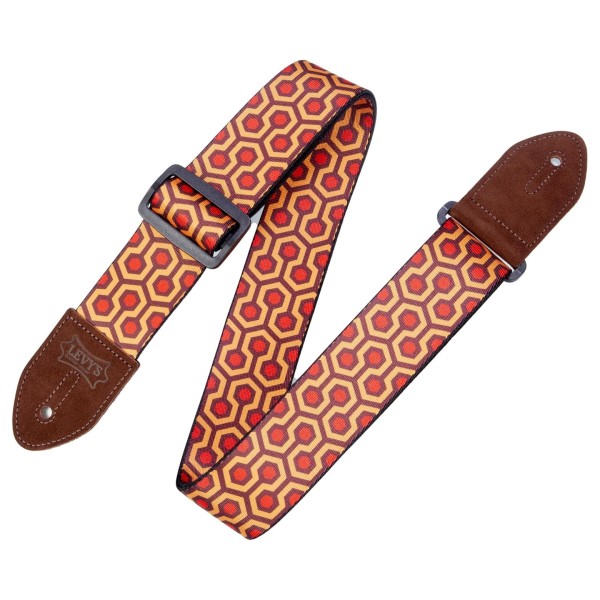 Levys Prints Polyester Suede Ends, Hex - Main