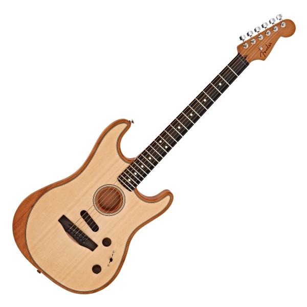 Fender USA Acoustasonic Strat（Natural） Amazon.com: Fender American Acoustasonic Stratocaster Acoustic
