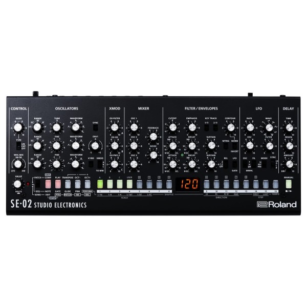 Roland SE-02 Analogue Synthesizer - Top