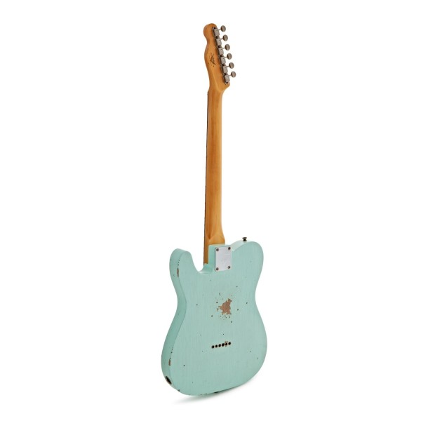 Fender Custom Shop Limited Edition '63 Telecaster Relic, Faded Surf Green - back
