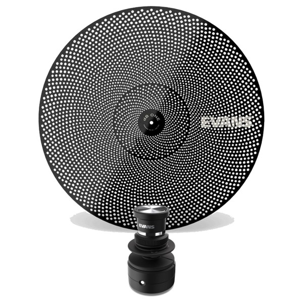 Evans Hybrid Sensory Percussion Cymbal Sensor & Evans 18" dB One Crash Cymbal Bundle
