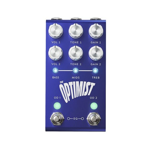 Jackson Audio Cory Wong Optimist Dual Overdrive and EQ Pedal - front