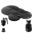Evans Hybrid Sensory Percussion Cymbal Sensors & dB One Cymbal Pack Bundle