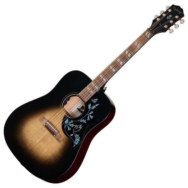 Epiphone Eric Church Hummingbird Dark, Cobra Burst