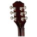 Epiphone Eric Church Hummingbird Dark, Cobra Burst - back of headstock