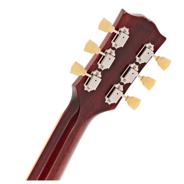 Gibson Custom Murphy Lab 1959 Les Paul Standard Reissue Light Aged, Royal Teaburst #952127 - back of headstock