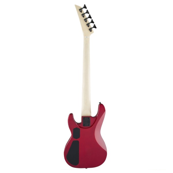 Jackson JS3VQ Concert 5-String Bass, Transparent Cherry Burst - back