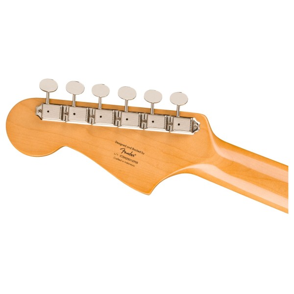 Squier FSR Classic Vibe '60s Jazzmaster, Black - back of headstock