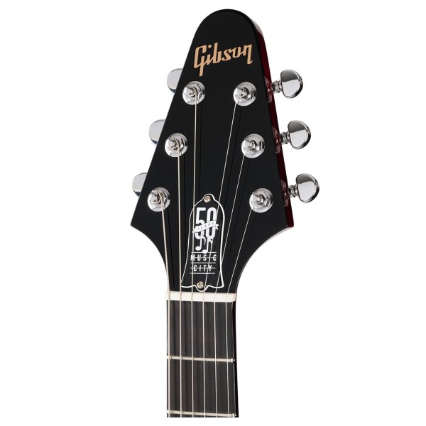 Gibson Les Paul Music City Special 50th Anniversary, Wine Red - headstock 