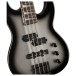 Jackson Limited Edition JS Series Concert Bass Minion JS1X, Silverburst - body 