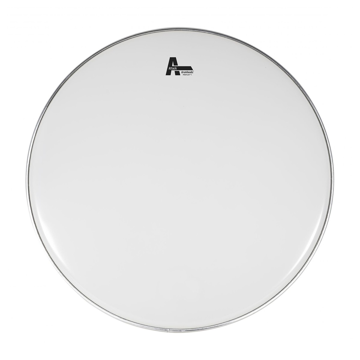 Click to view product details and reviews for Attack 18 Proflex1 1ply White Coated Bass Drum Head.