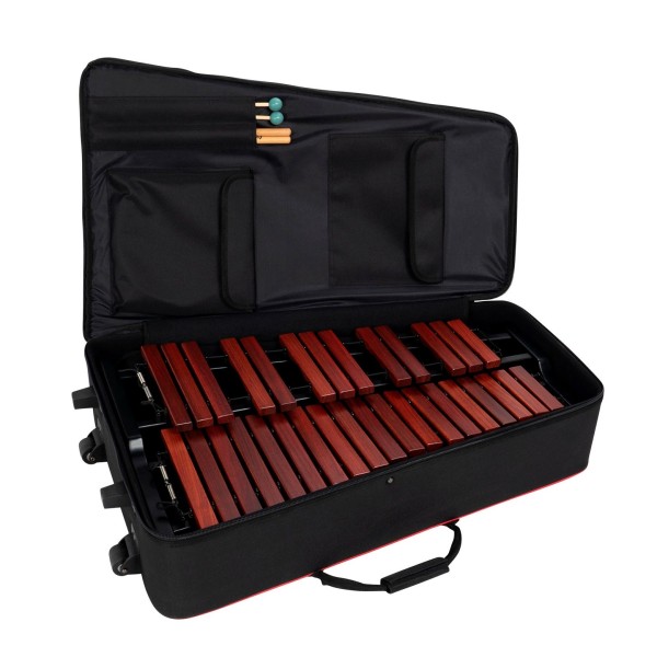 Ludwig Musser LMXYLO Xylophone Practice Kit, 2.5 Octaves Padauk Bars 4