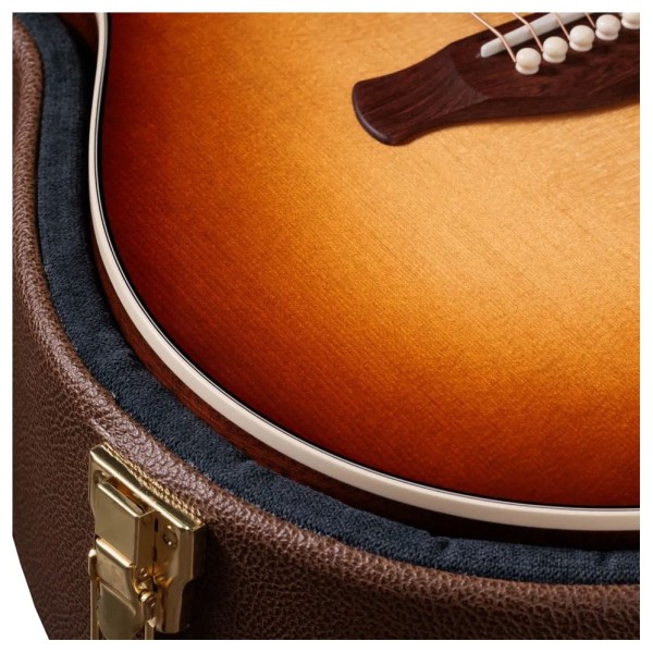 Taylor Ben Harper Gold Label 512e Grand Concert - guitar in case detail