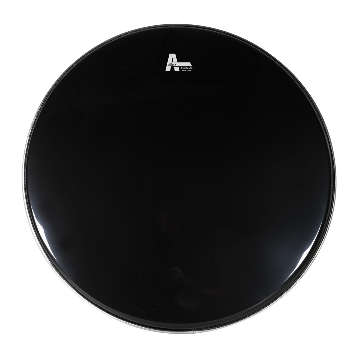 Click to view product details and reviews for Attack 20 Proflex1 1ply Black Bass Drum Head.