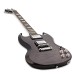 Gibson SG Modern, Trans Black Fade #220650182 - angled shot