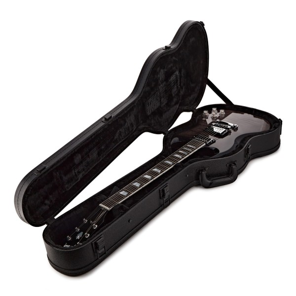 Gibson SG Modern, Trans Black Fade #220650182 - guitar in case