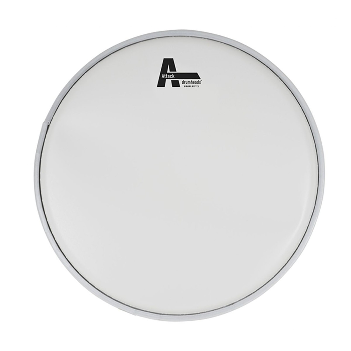 Click to view product details and reviews for Attack 12 Proflex2 2 Ply Heavy White Coated Drum Head.