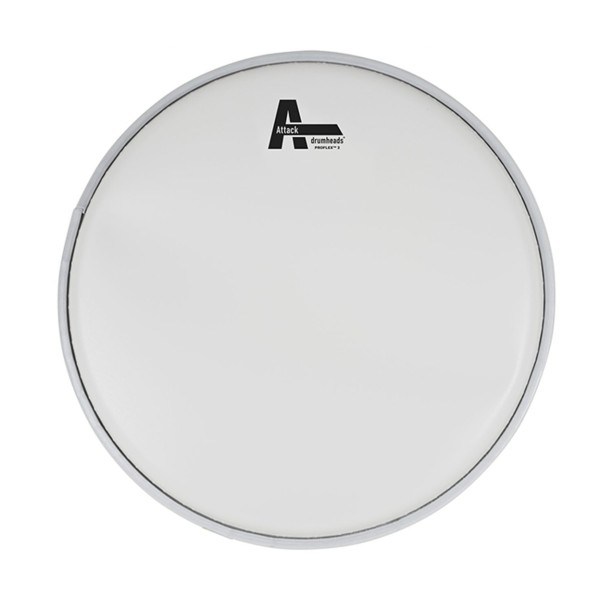 Attack 12" ProFlex2 2 Ply Heavy White Coated Drum Head