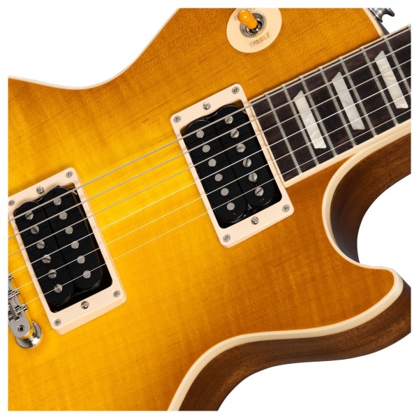 Gibson Les Paul Standard 50s Faded Figured Top, Vintage Honey Burst at ...
