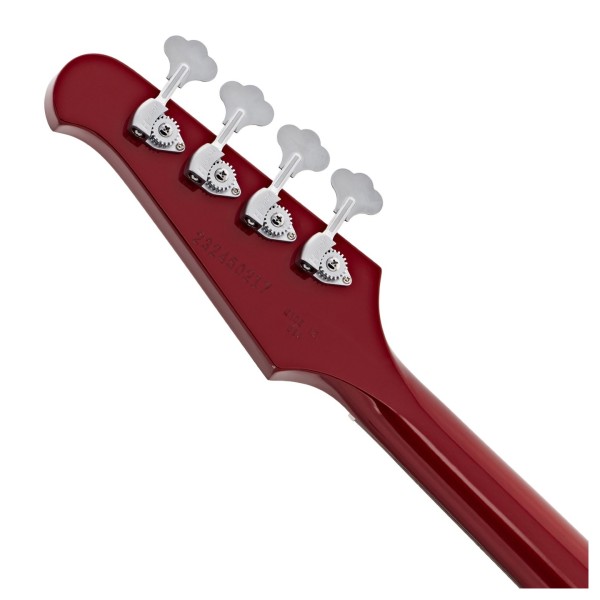 Gibson Non-Reverse Thunderbird, Sparkling Burgundy #232450217 - back of headstock