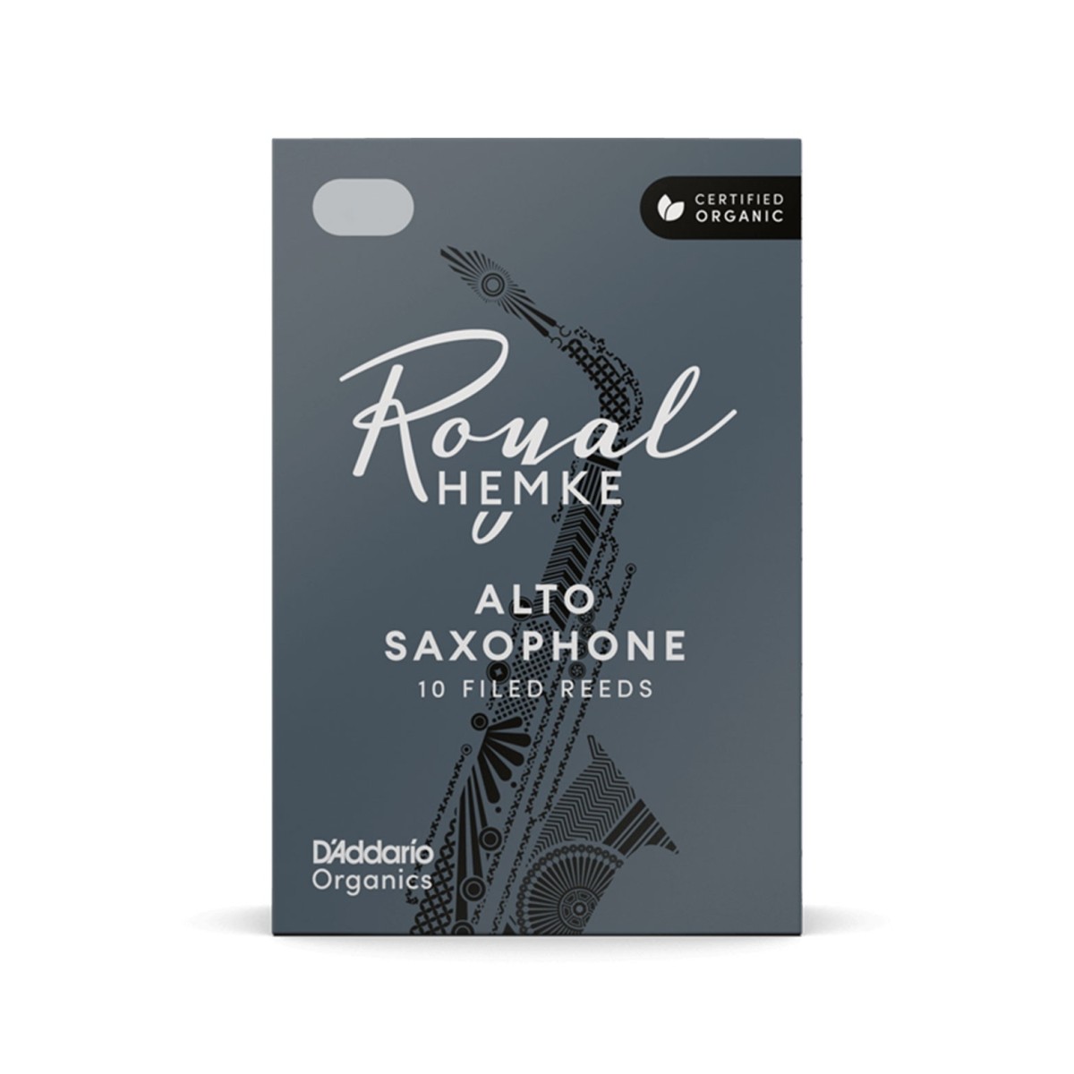 DAddario Royal Hemke Organic Alto Saxophone Reeds 4 (10 Pack)