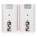 Wharfedale Diamond 9.1 Bookshelf Speakers (Pair), White Back View