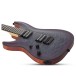 Schecter Omen Extreme-II Left Handed, Nocturne Shadow - body