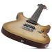 Schecter Omen Extreme-II, Natural Gold Burst - angled shot