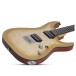 Schecter Omen Extreme-II, Natural Gold Burst - body