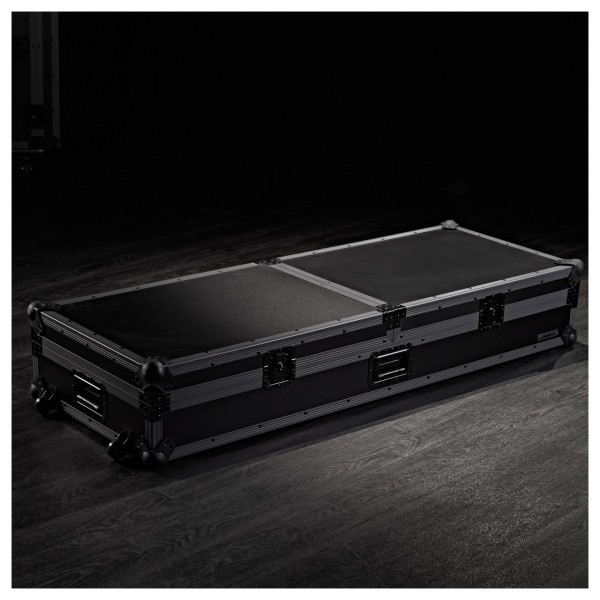 Trojan Pro Stealth Collapsible DJ Table Heavy-Duty Wheeled Flight Case