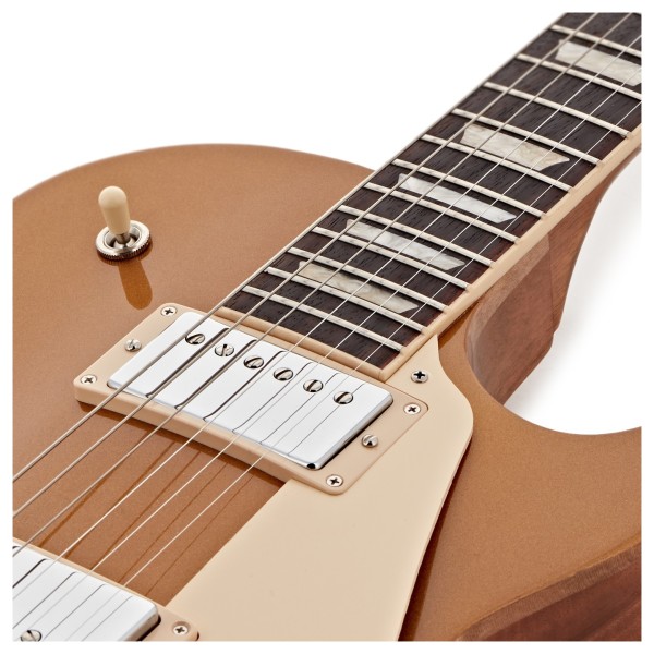 Gibson Les Paul Studio, Gold Top #232350010 - upper frets