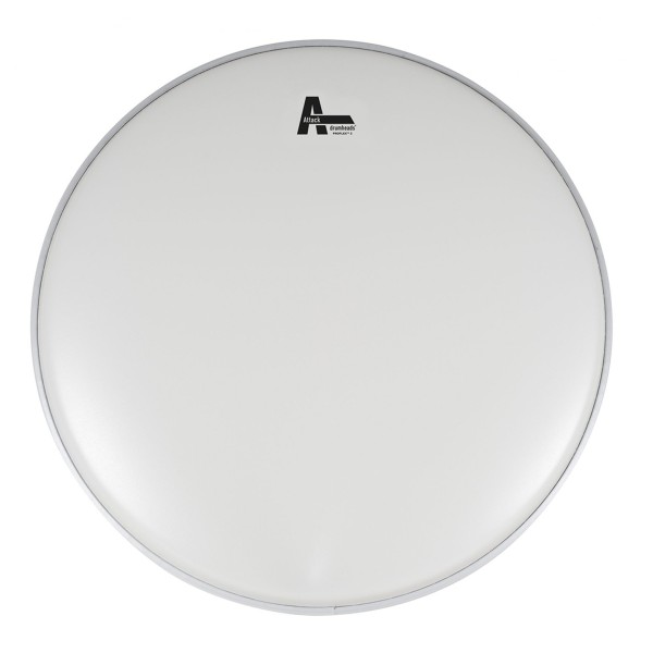 Attack 16" ProFlex2 2 Ply Heavy White Coated Drum Head