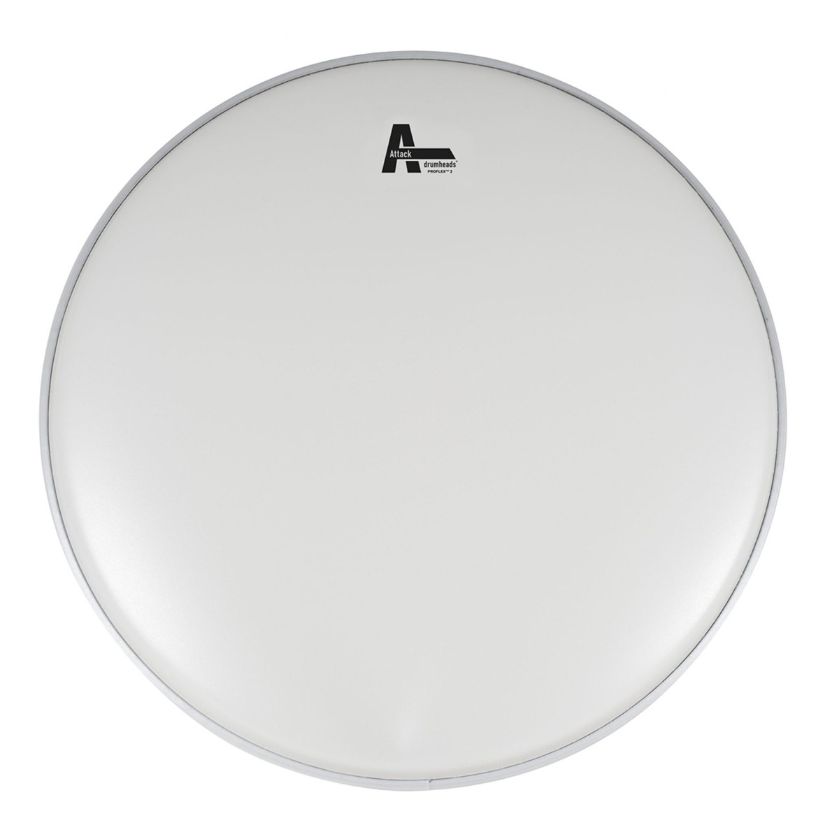 Click to view product details and reviews for Attack 18 Proflex2 2 Ply Heavy White Coated Drum Head.