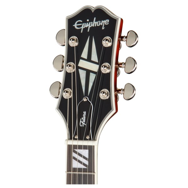 Epiphone RD Custom Futura, Ember Shift - headstock