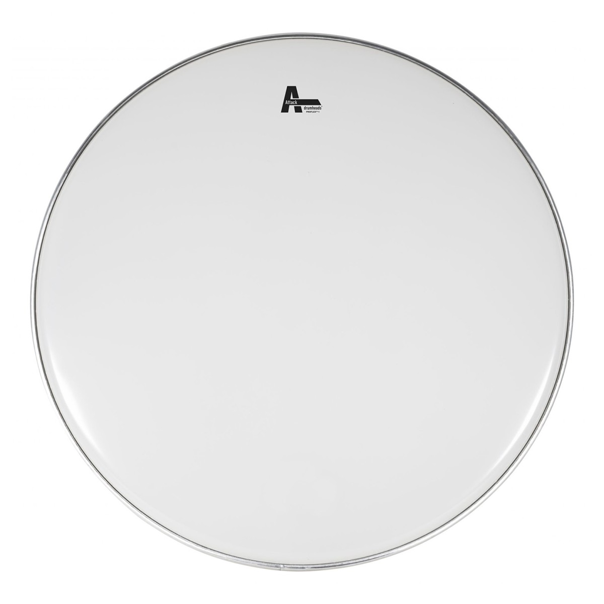 Click to view product details and reviews for Attack 22 Proflex1 1ply White Coated Bass Drum Head.