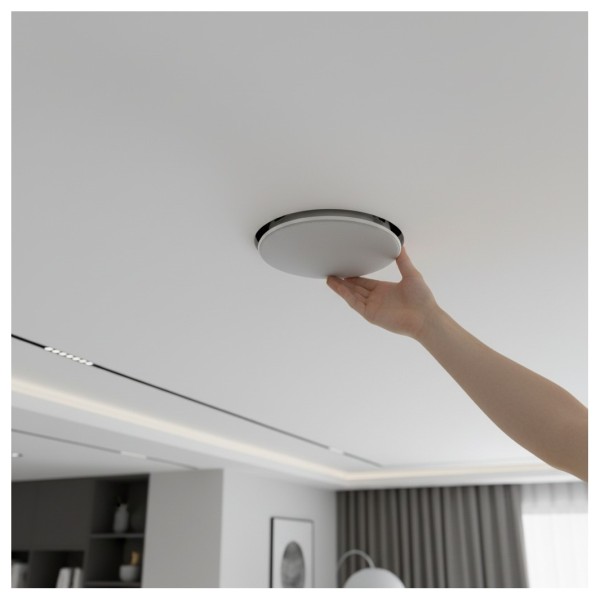 AVCOM 8 Inch Stereo In Ceiling Speaker (Single), 8 Ohm