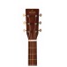 Sigma GMC-15E Grand OM Cutaway Electro Aged, Distressed Satin Natural headstock